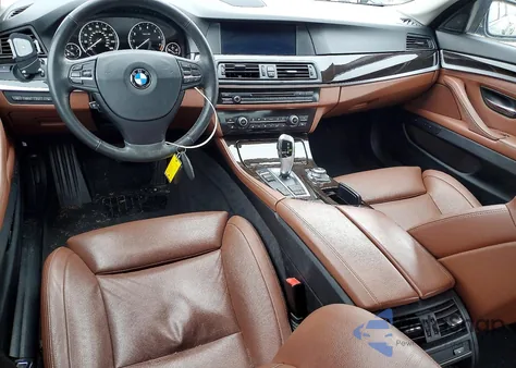 2013 BMW 528 I z USA, uszkodzony, nr VIN WBAXG5C53DDY32474